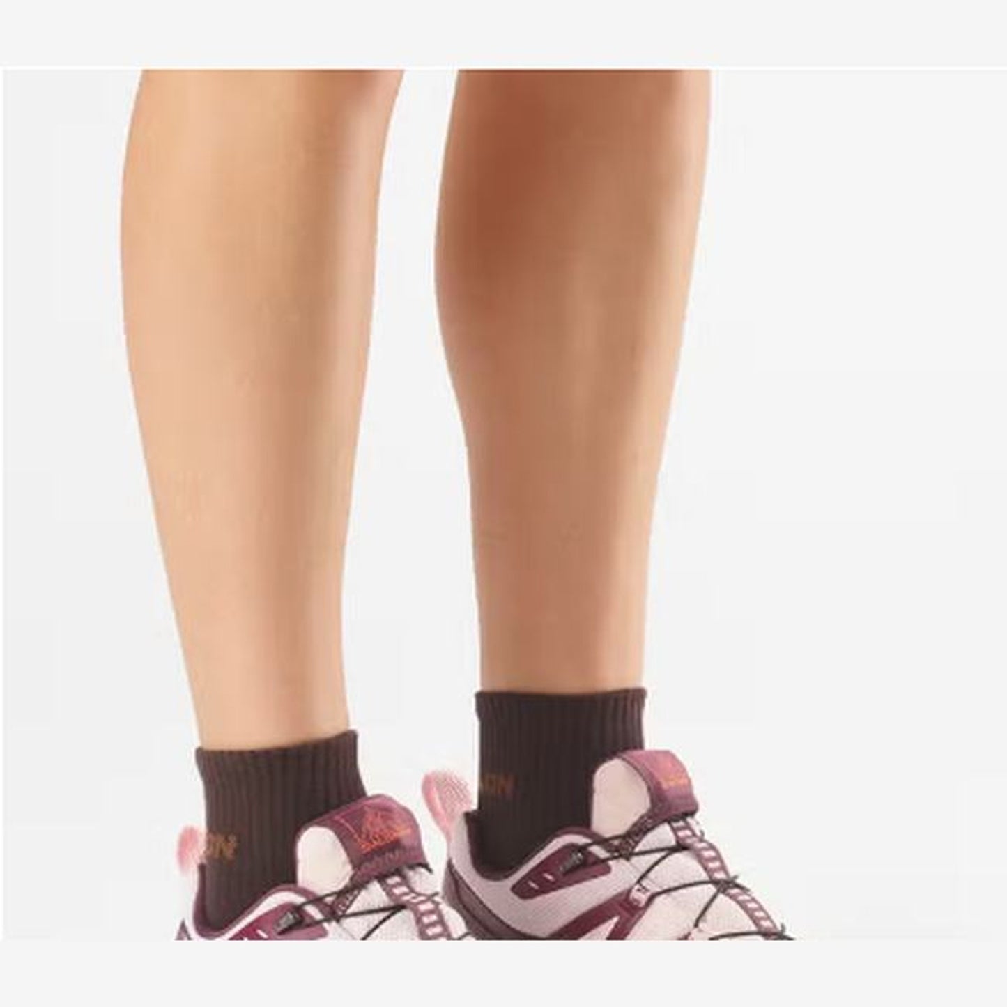 Salomon X Ultra 360 Edge Women - rear or lifestyle view - Burgundy