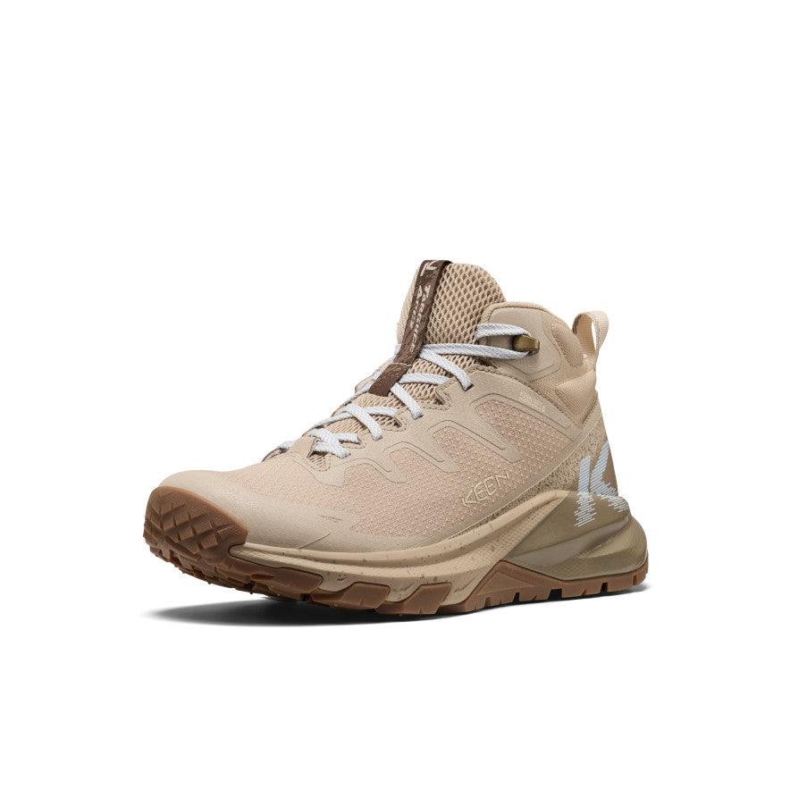 KEEN Targhee Apex Waterproof Hiking Boot Women product view 3 — Plaza Taupe/Skyway
