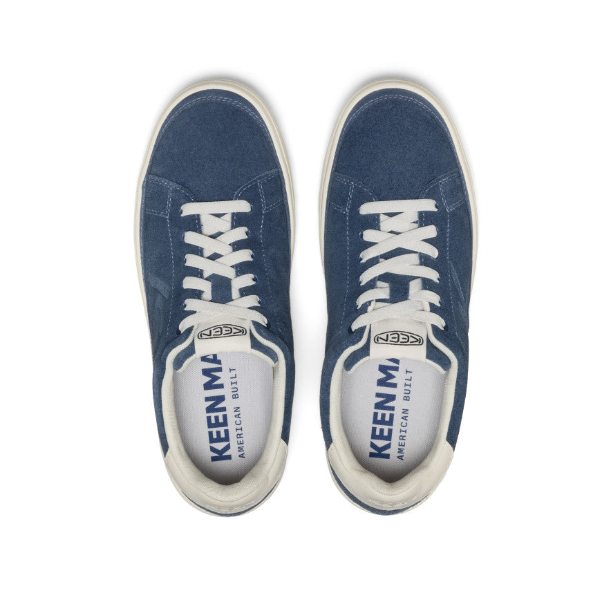 KEEN KM1 Leather Sneaker Men product view 4 — Vintage Indigo/Birch