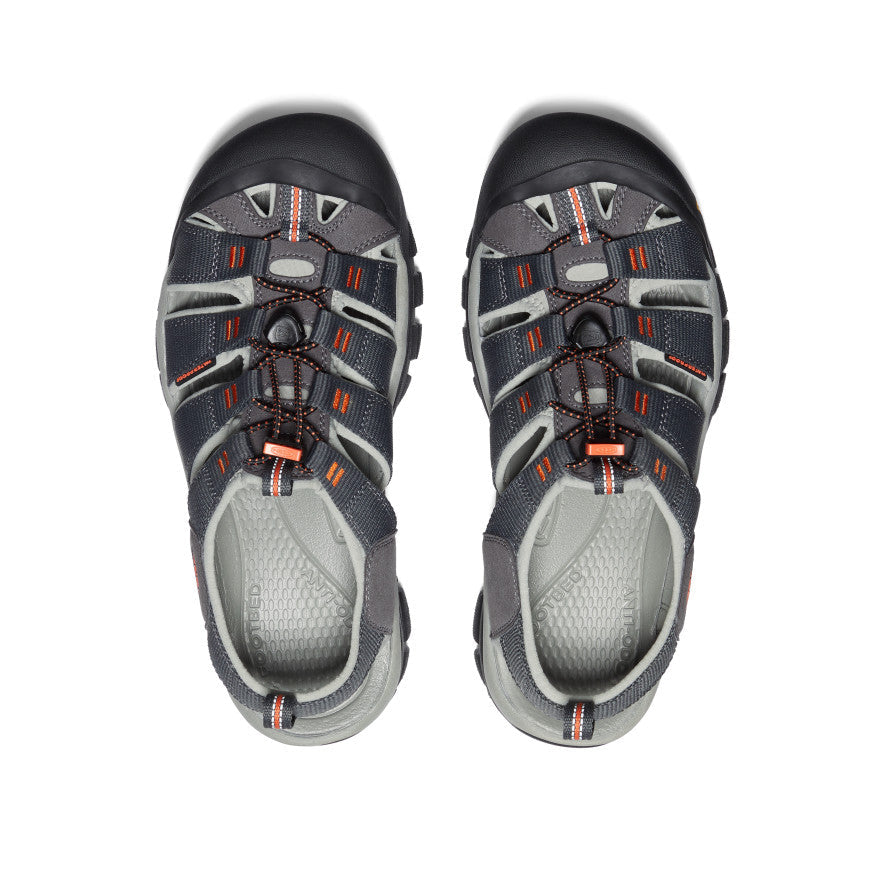 KEEN Newport H2 Sandal Men product view 4 — Magnet/Nasturtium
