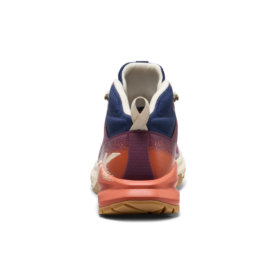 KEEN Targhee Apex Waterproof Hiking Boot Women product view 5 — Fig/Burnt Brick