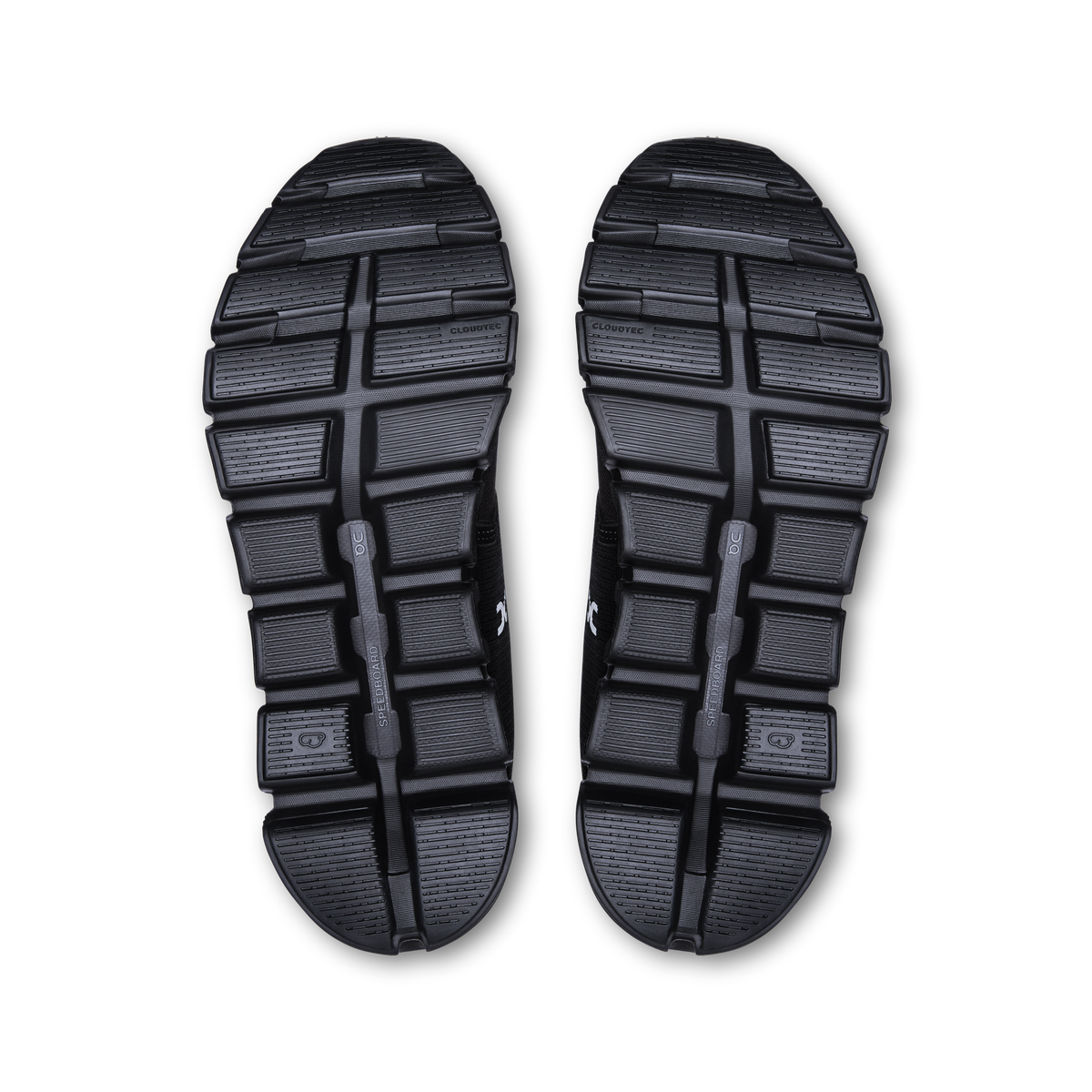 On Cloud 6 Waterproof Women product view 3 — Black | Black
