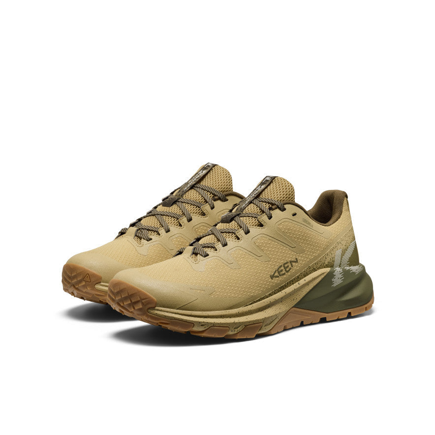 KEEN Targhee Apex Waterproof Hiking Shoe Men product view 2 — Dark Olive/Khaki