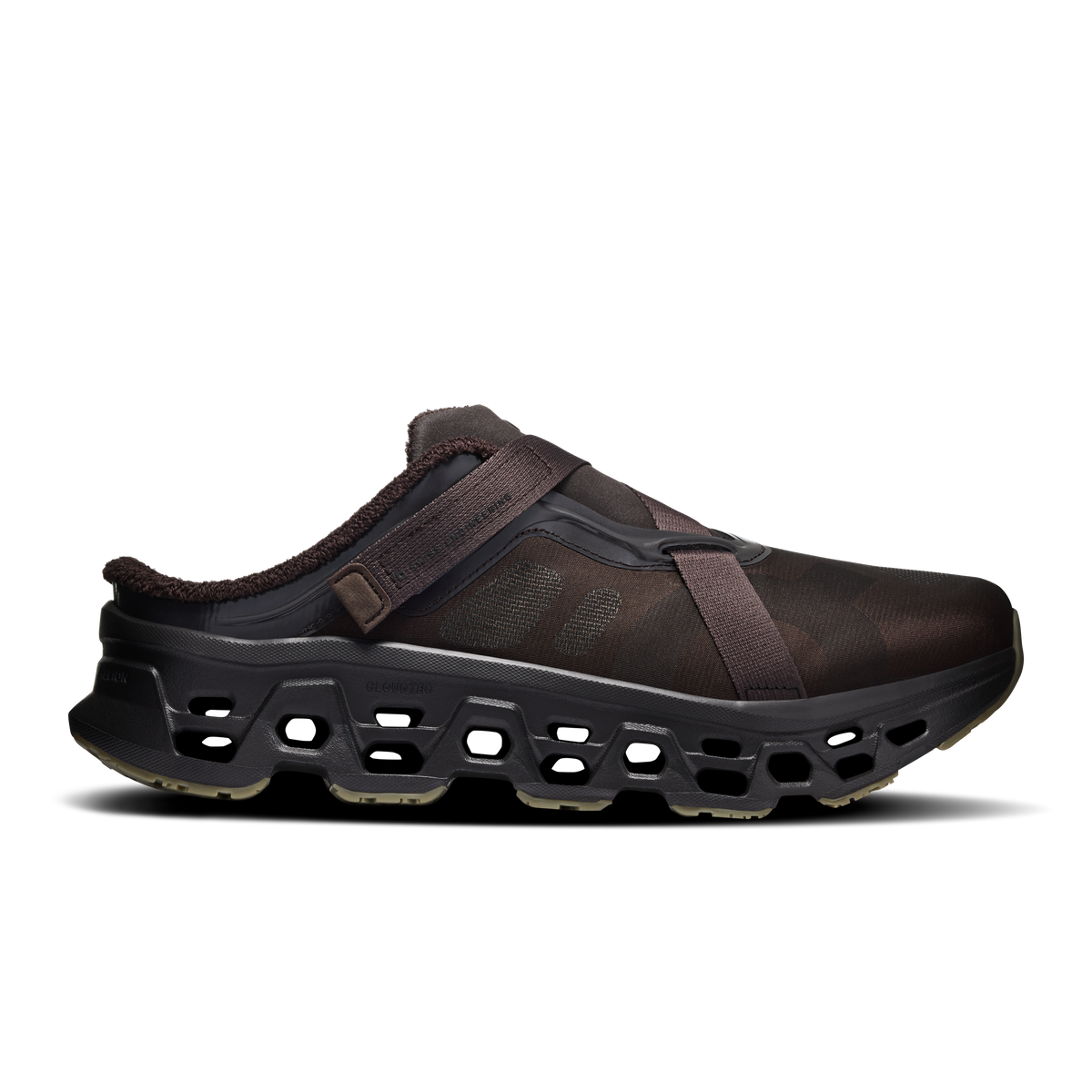 On Cloudmonster 3 Mule Men product view 1 — Cacao | Espresso