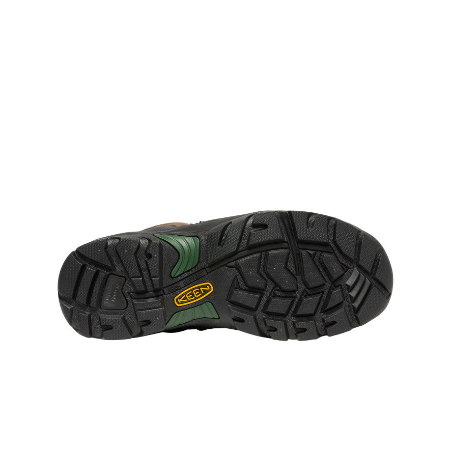 KEEN Pittsburgh Energy 6" Waterproof Boot (Carbon Toe) Men product view 5 — Cascade Brown/Greener Pastures