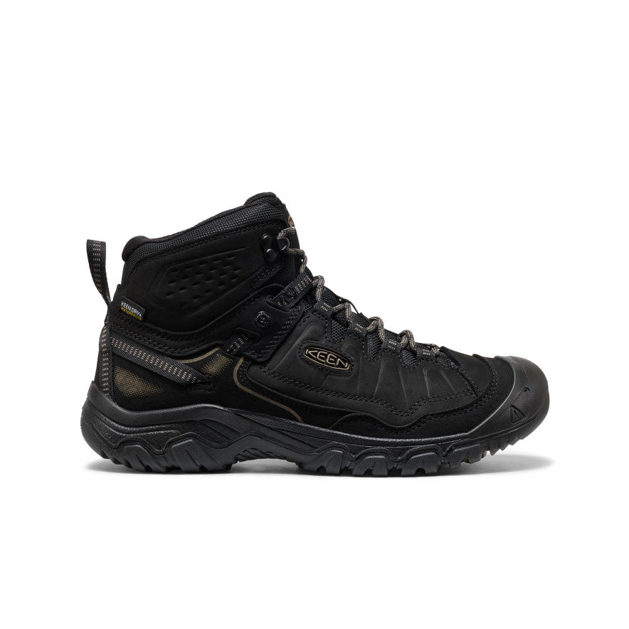 KEEN Targhee IV Waterproof Hiking Boot Men product view 1 — Triple Black