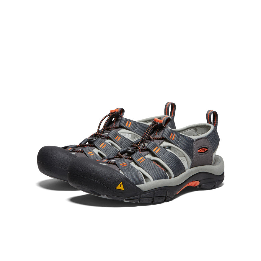 KEEN Newport H2 Sandal Men product view 2 — Magnet/Nasturtium