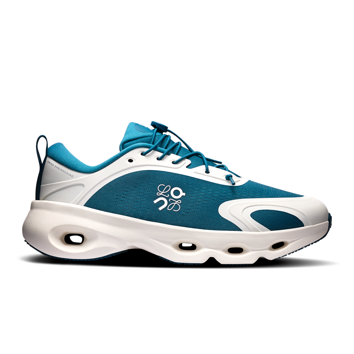 On Cloudsolo LOEWE Women product view 1 — Teal | Eggshell