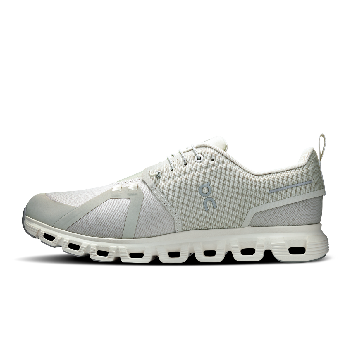 On Cloud 6 Waterproof Men product view 4 — Pelican | Ghost
