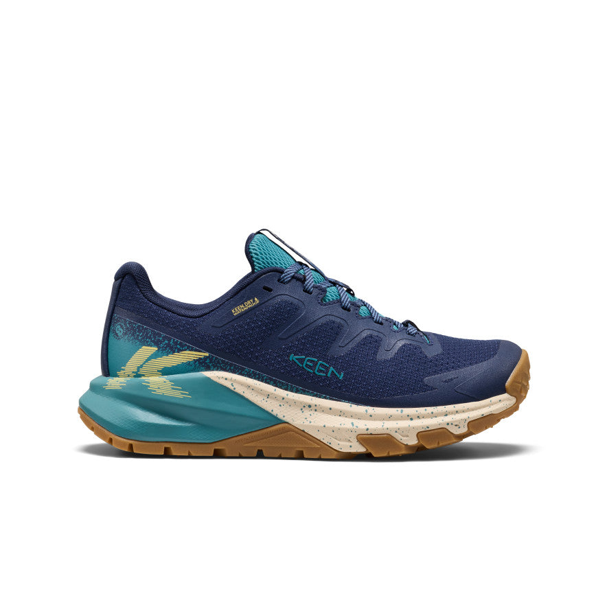 KEEN Targhee Apex Waterproof Hiking Shoe Women product view 1 — Naval Academy/Brittany Blue