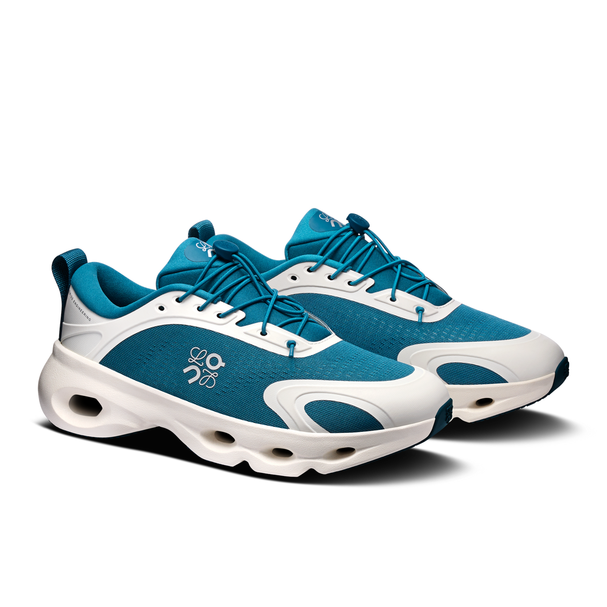 On Cloudsolo LOEWE Women product view 6 — Teal | Eggshell