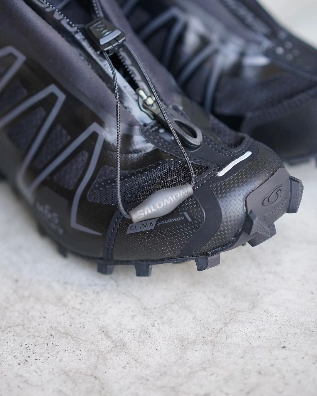 Salomon Snowcross Black / Black / Magnet product view 2 — Black / Black / Magnet