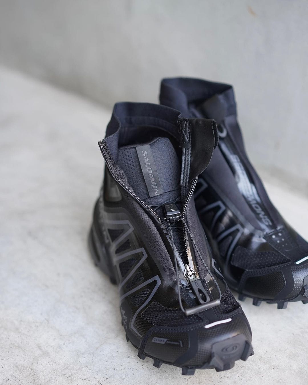 Salomon Snowcross Black / Black / Magnet product view 3 — Black / Black / Magnet