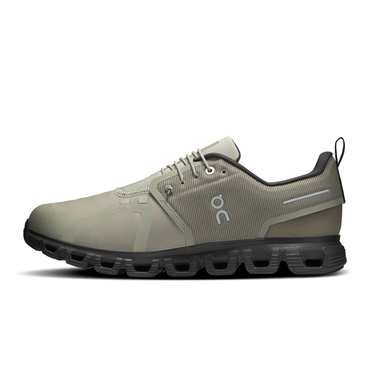 On Cloud 6 Waterproof Men product view 4 — Olive | Espresso