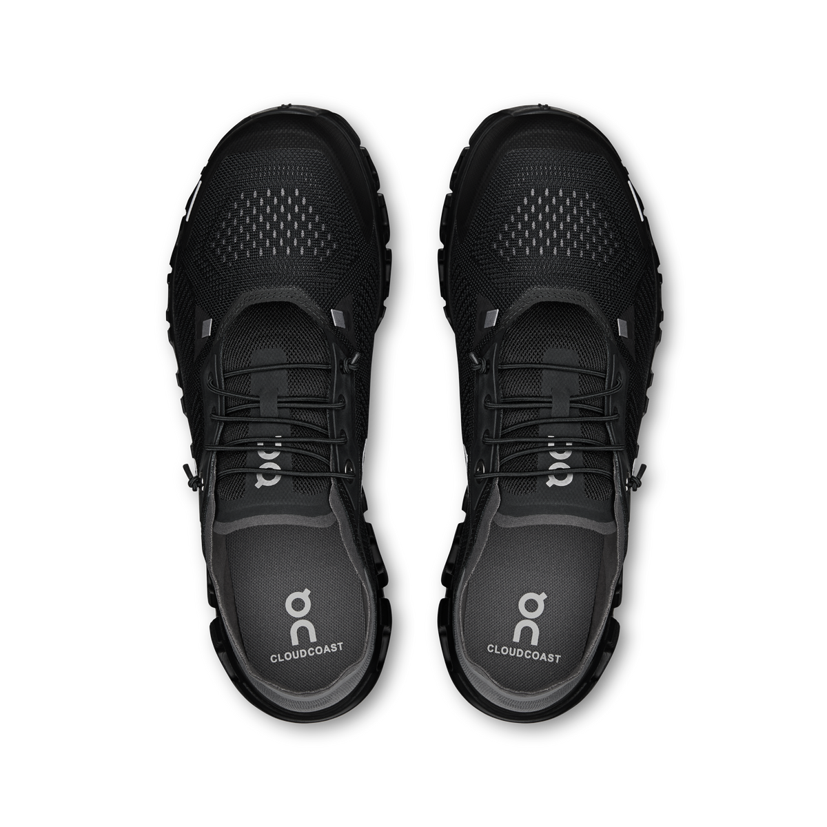 On Cloud 6 Coast Men product view 2 — Black | Rock