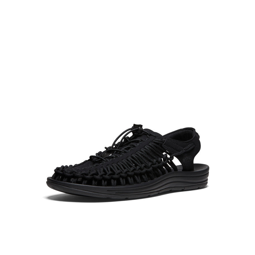 KEEN UNEEK Sneaker Men product view 3 — Black/Black
