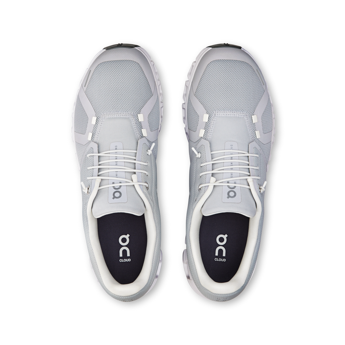 On Cloud 6 Men product view 2 — Glacier | White