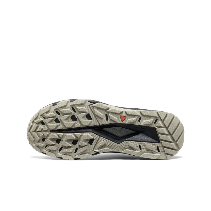 KEEN Targhee Apex Waterproof Hiking Shoe Men product view 6 — Black/Abbey Stone