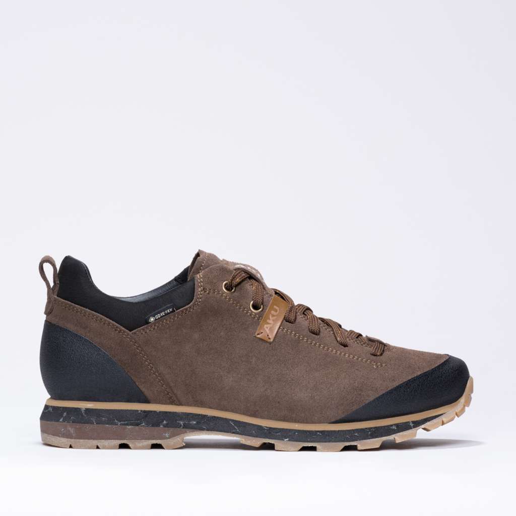 AKU Bellamont IV Suede GTX - Side Hero - Brown-Light Brown