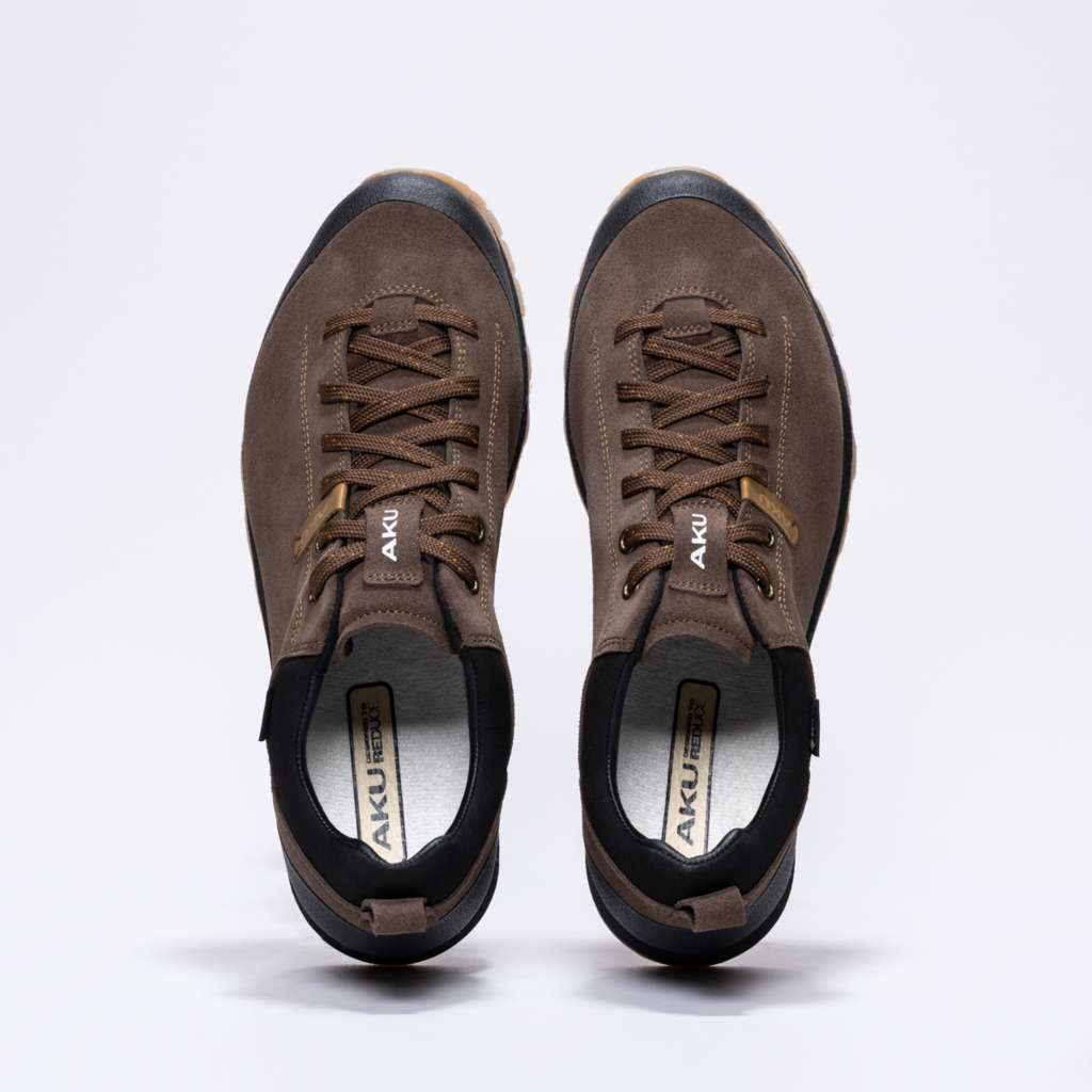 AKU Bellamont IV Suede GTX - Official View 4 - Brown-Light Brown
