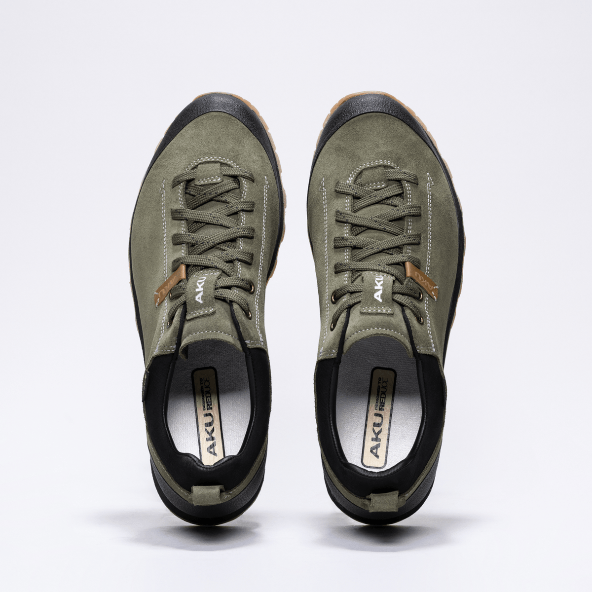 AKU Bellamont IV Suede GTX - Official View 4 - Green-Black