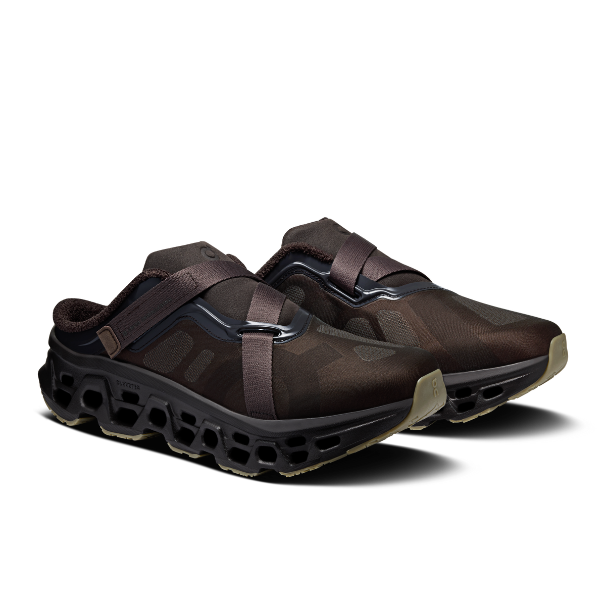 On Cloudmonster 3 Mule Men product view 6 — Cacao | Espresso