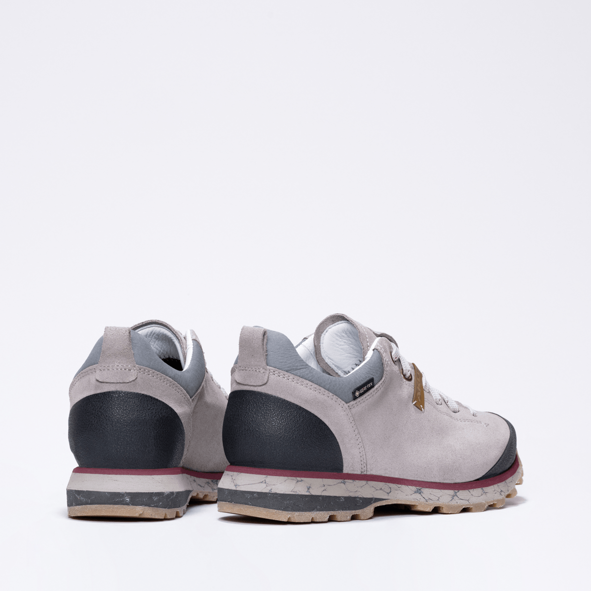 AKU Bellamont IV Suede GTX WS - Official View 3 - Grey-Bordeaux