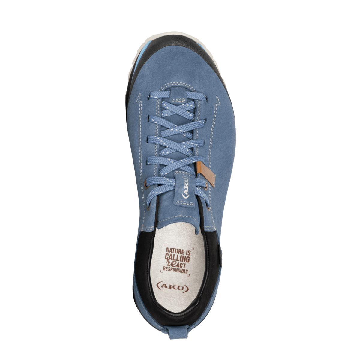 AKU Bellamont IV Suede GTX WS - Official View 5 - Blue-Turquoise