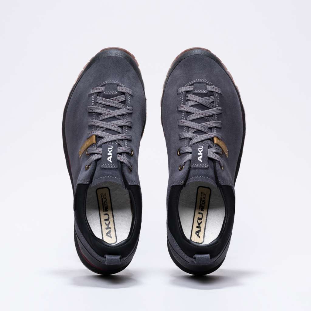 AKU Bellamont IV Suede GTX WS - Official View 4 - Anthracite-Bordeaux