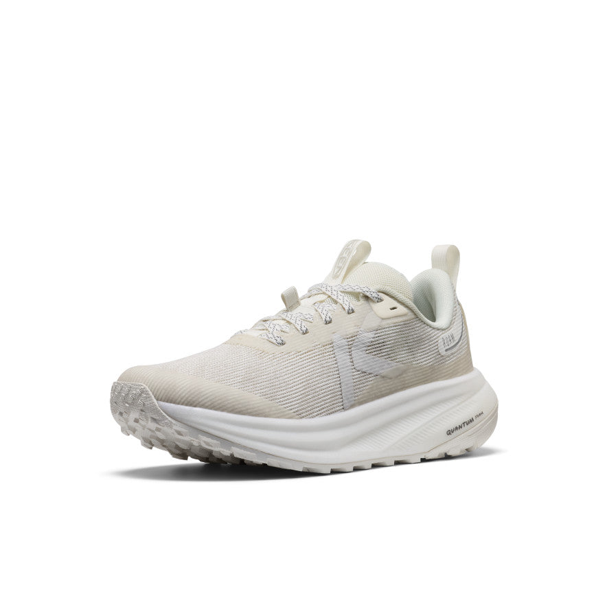 KEEN Roam Trail Running Shoe Women product view 3 — Star White/Vapor