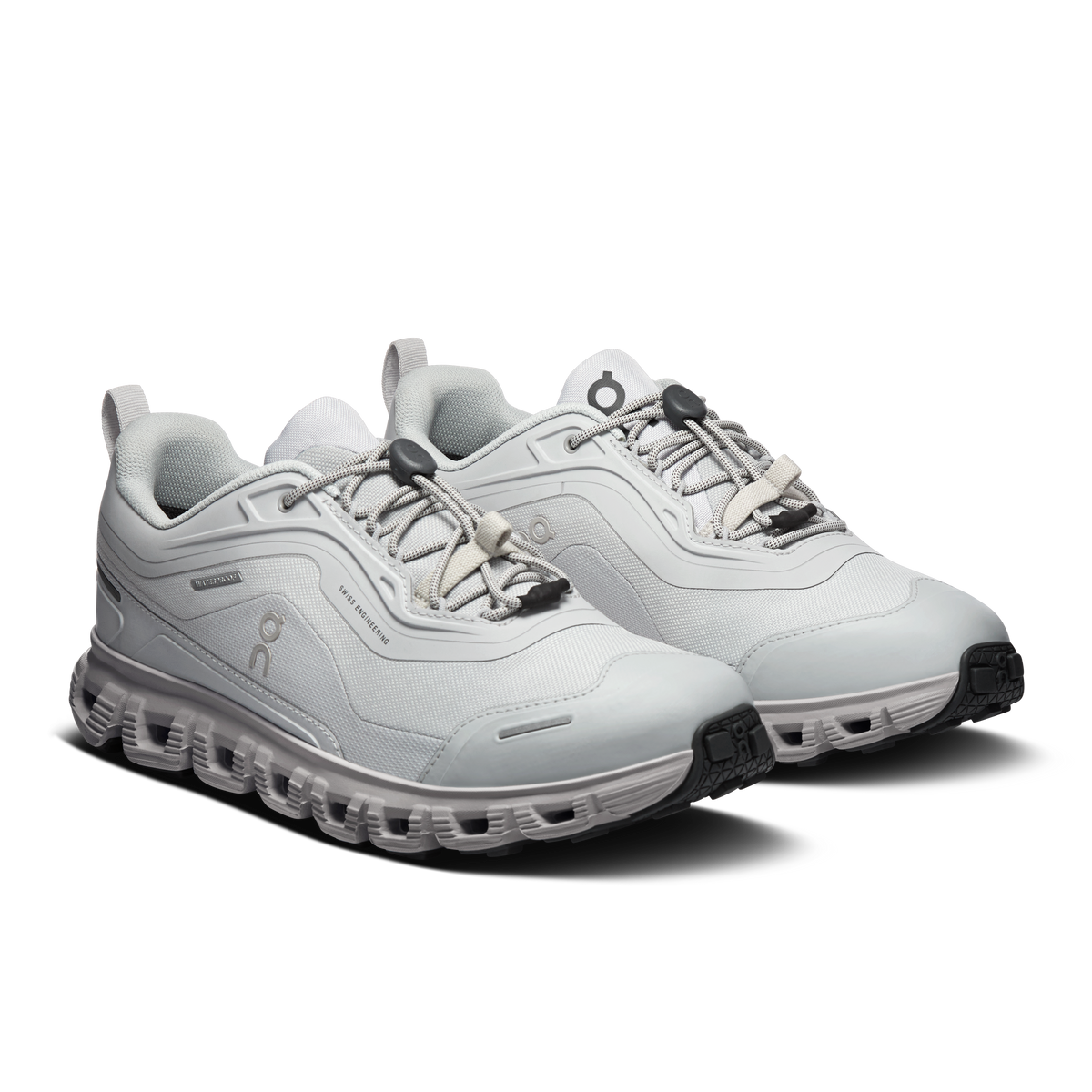On Cloud 6 Geo Waterproof Women product view 6 — Wolf | Wolf