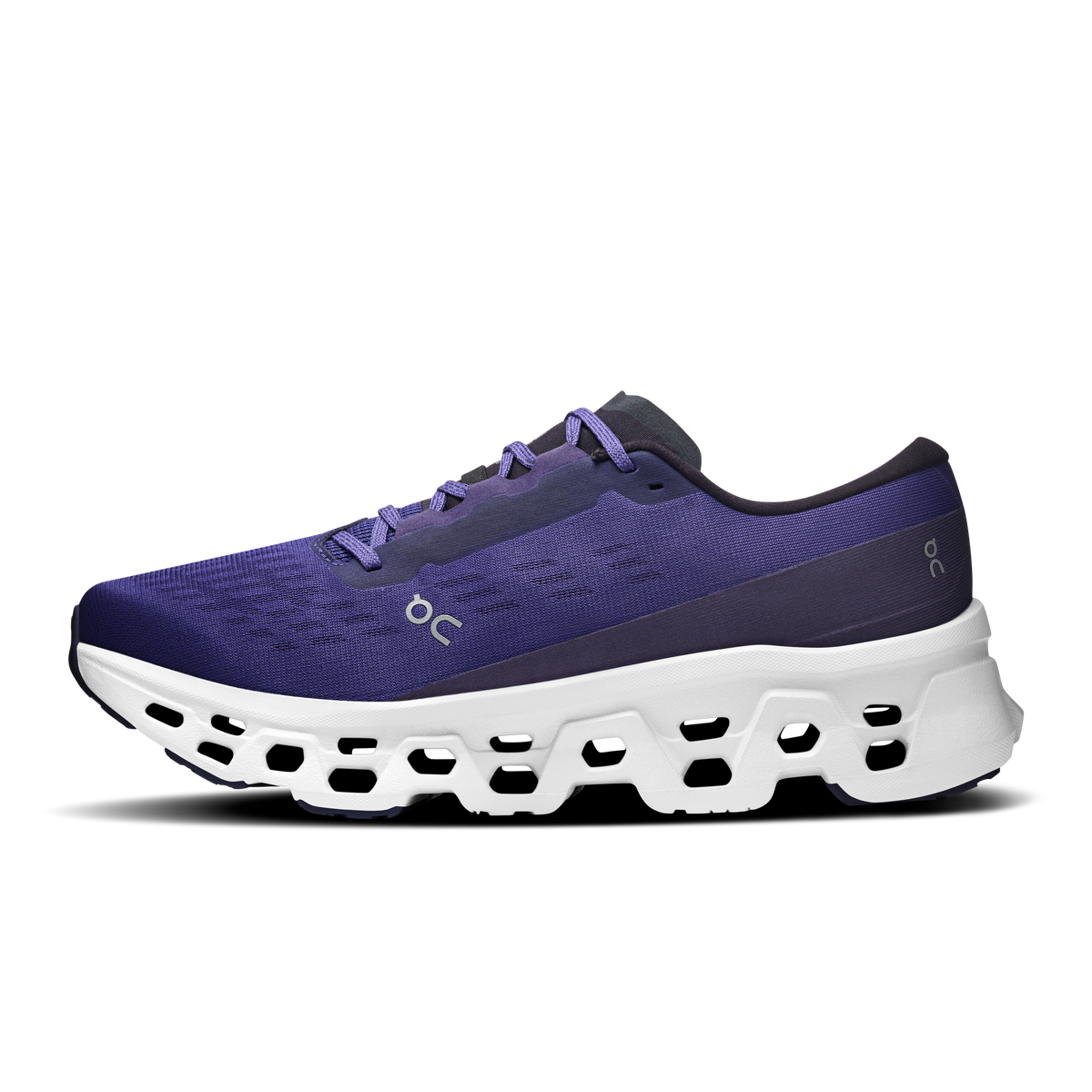On Cloudmonster 3 Men product view 4 — Twilight | White