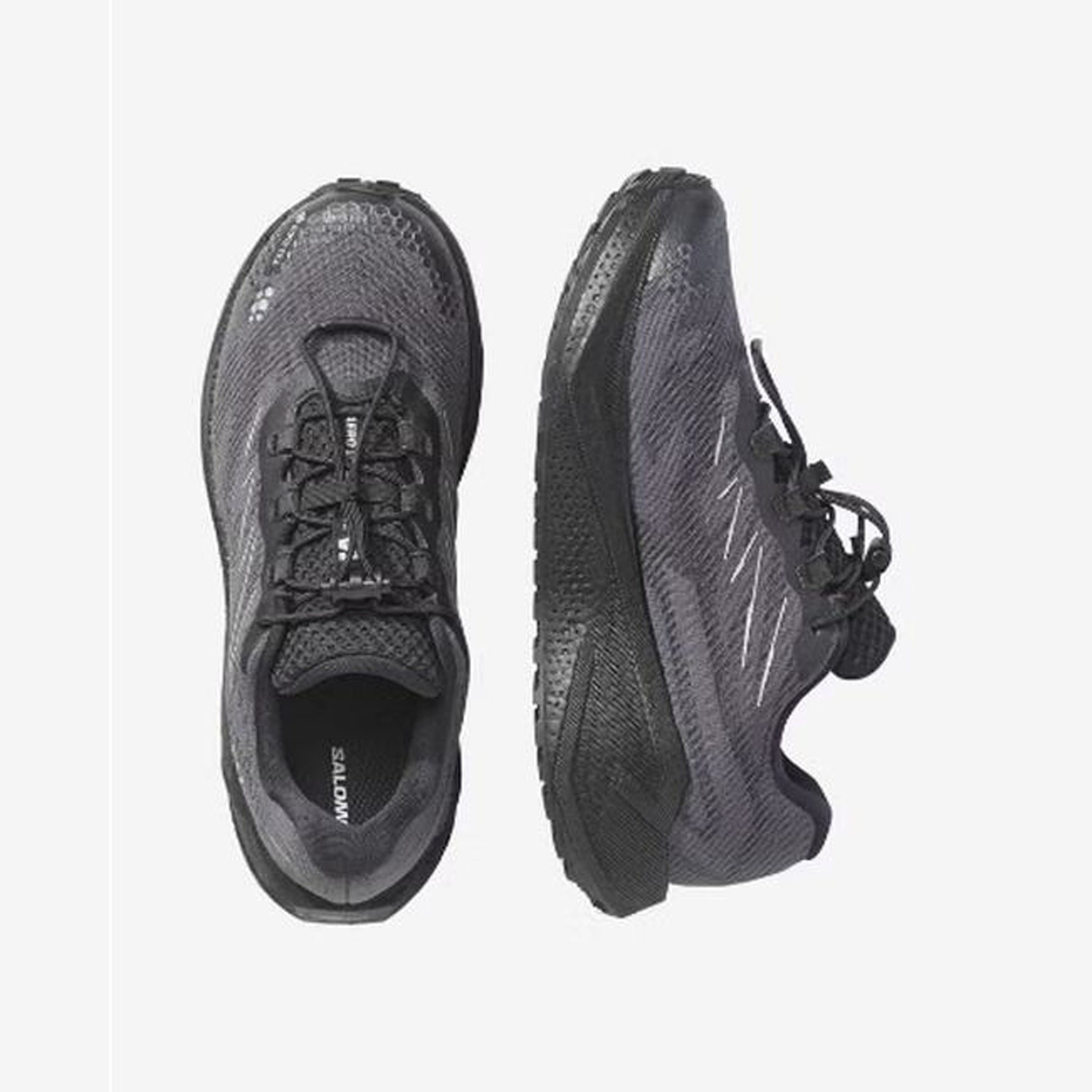 Salomon Aero Blaze 4 GRVL GTX Men - top or pair view - Black