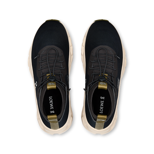 On Cloudtilt Hi LOEWE Women product view 2 — Black | Oatmeal | Olive