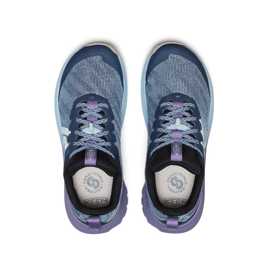 KEEN Roam Trail Running Shoe Women product view 4 — Vintage Indigo/Ballad Blue
