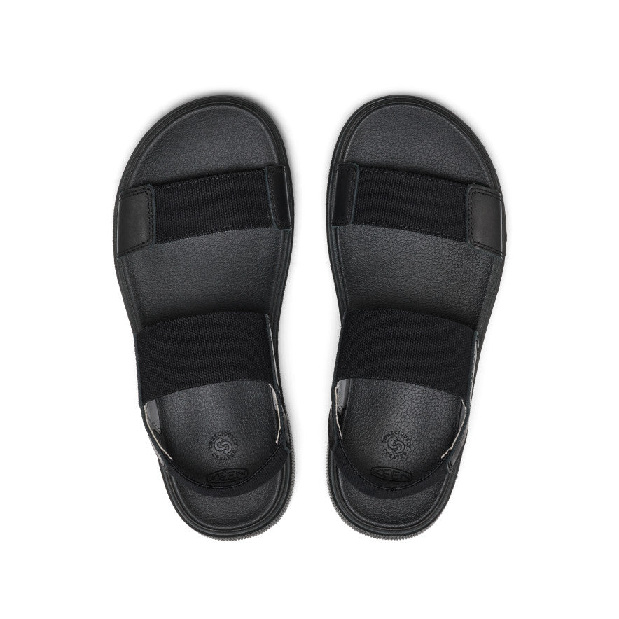 KEEN Elle Mila Backstrap Sandal Women product view 4 — Black/Black
