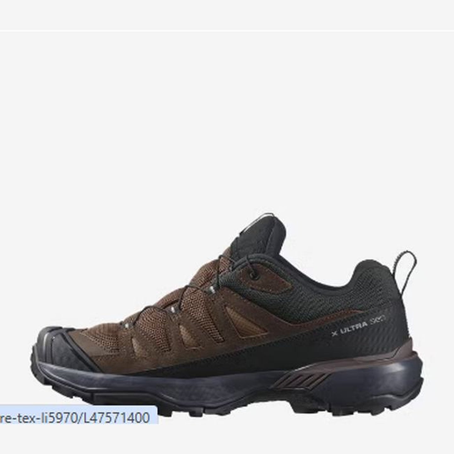 Salomon X Ultra 360 Leather GORE-TEX Men - alternate angle - Black