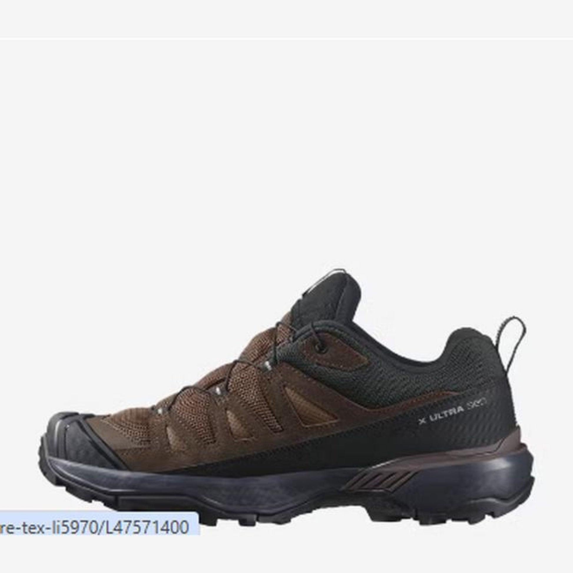 Salomon X Ultra 360 Leather GORE-TEX Men - alternate angle - Black