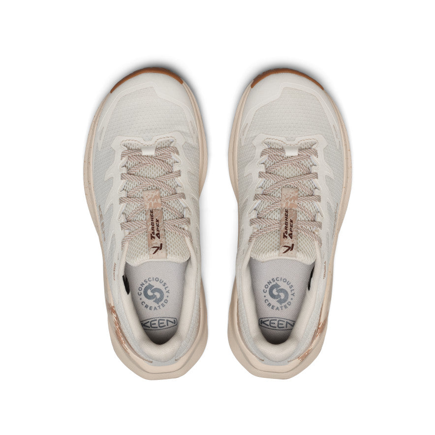 KEEN Targhee Apex Waterproof Hiking Shoe Women product view 4 — Safari/Birch