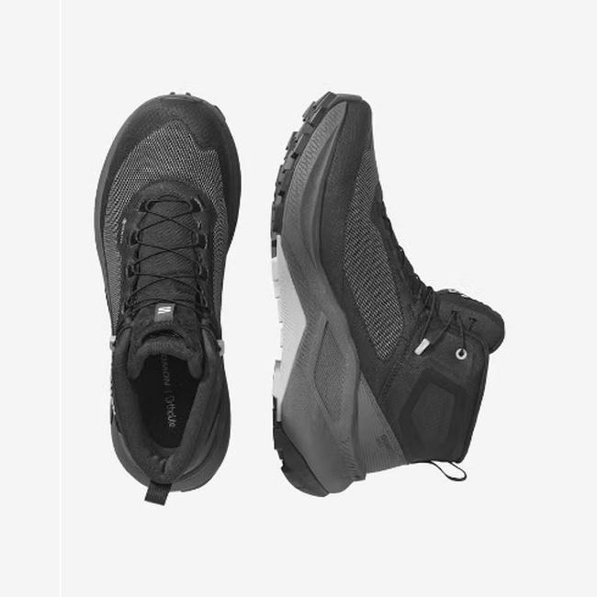 Salomon Genesis Mid GORE-TEX Men - top or pair view - Grey