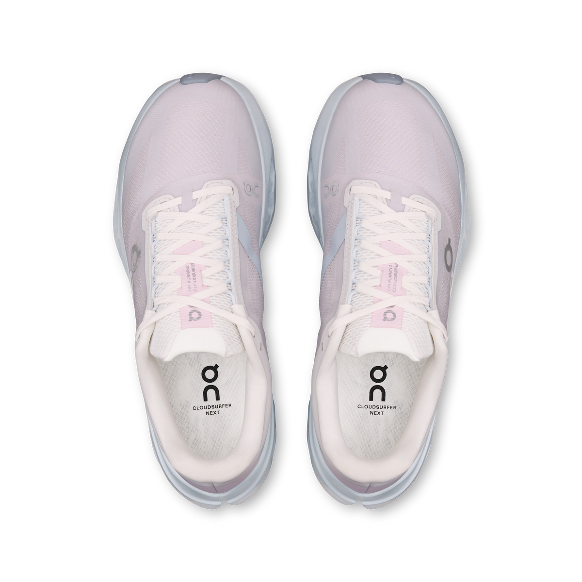 On Cloudsurfer Next Women product view 2 — Peony | Heather
