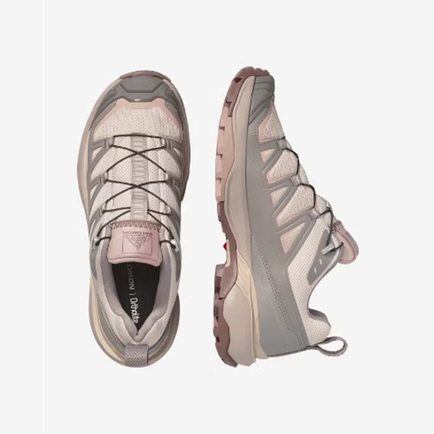 Salomon X Ultra 360 Edge Women - top or pair view - Beige