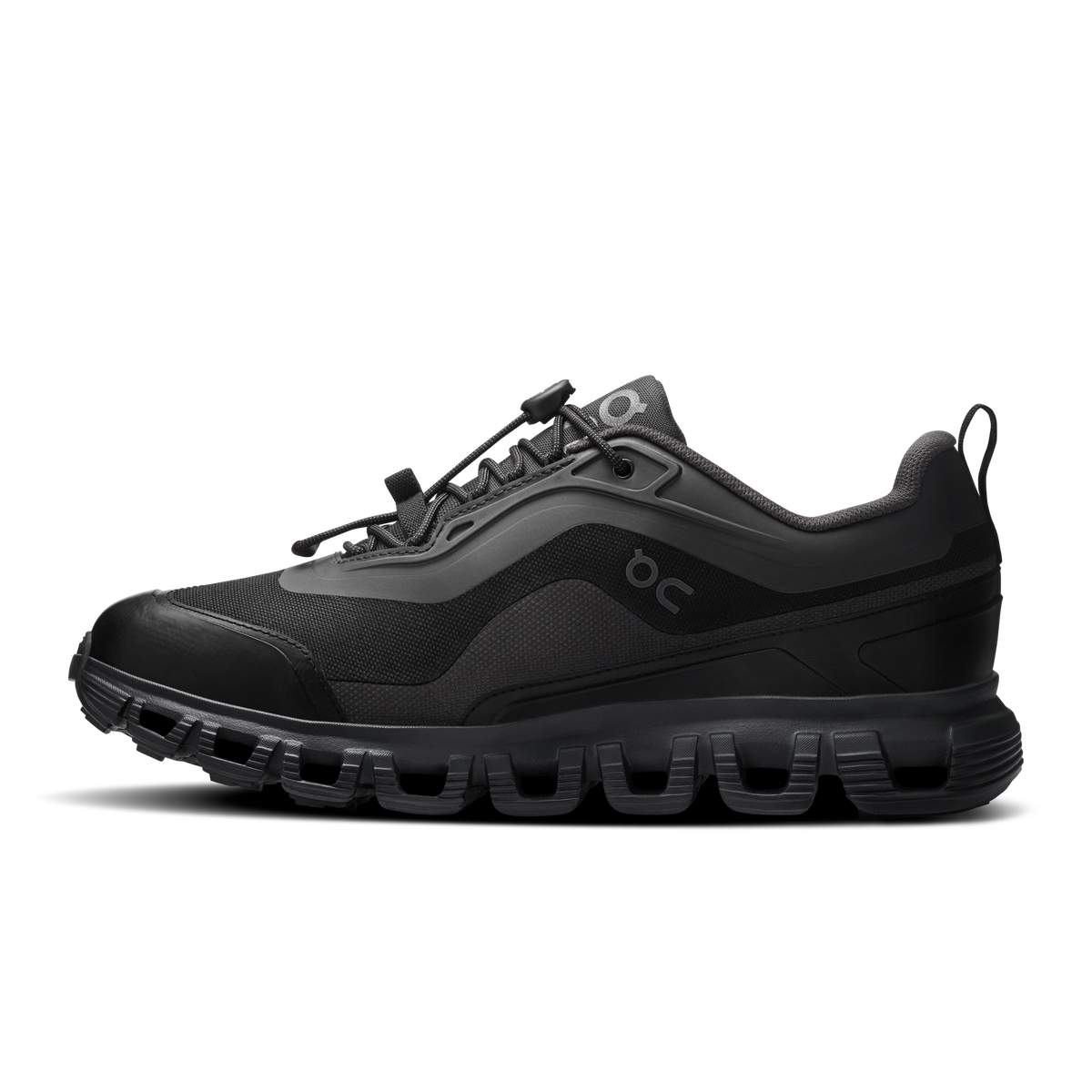 On Cloud 6 Geo Waterproof Women product view 4 — Black | Black