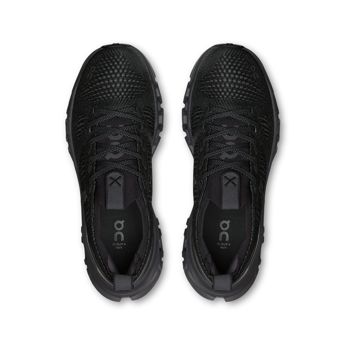 On Cloud X Tempo Men product view 2 — Black | Eclipse