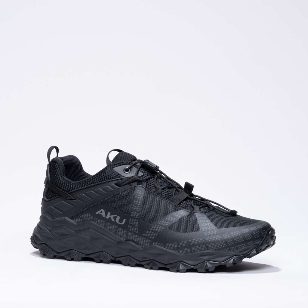 AKU Flyrock T - Side Hero - Black