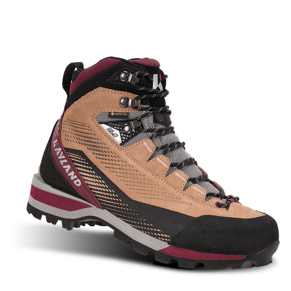 Kayland Grand Tour GTX Women - Beige/Bordeaux - Official Product View 1