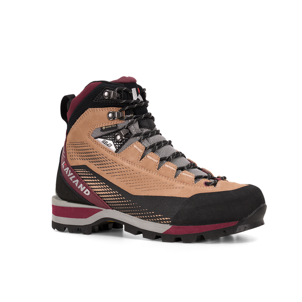 Kayland Grand Tour GTX Women - Beige/Bordeaux - Official Product View 3