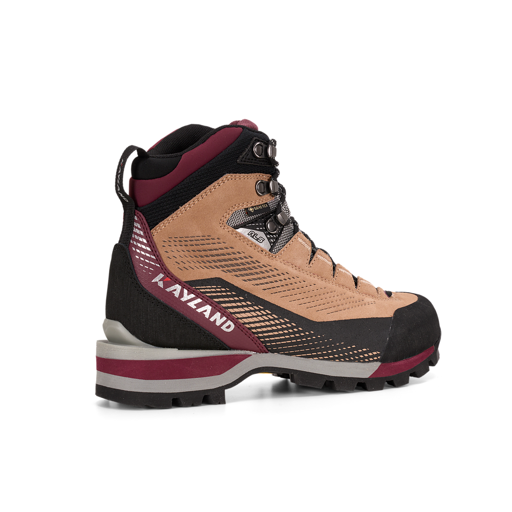 Kayland Grand Tour GTX Women - Beige/Bordeaux - Official Product View 4
