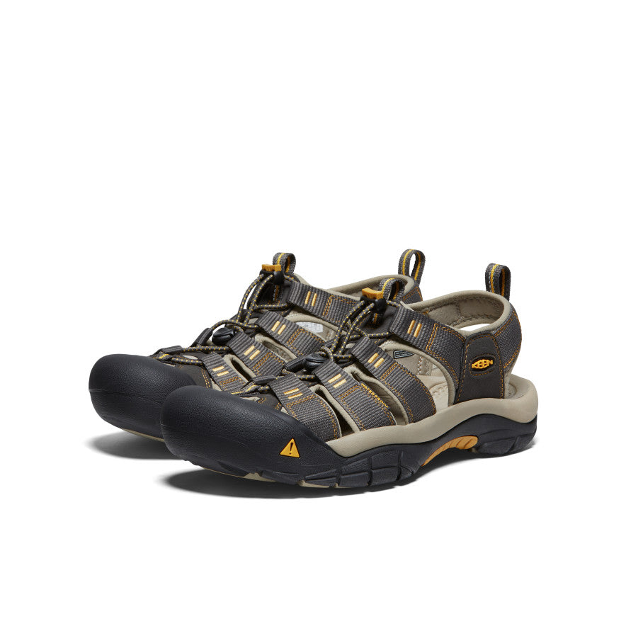 KEEN Newport H2 Sandal Men product view 2 — Raven/Aluminum
