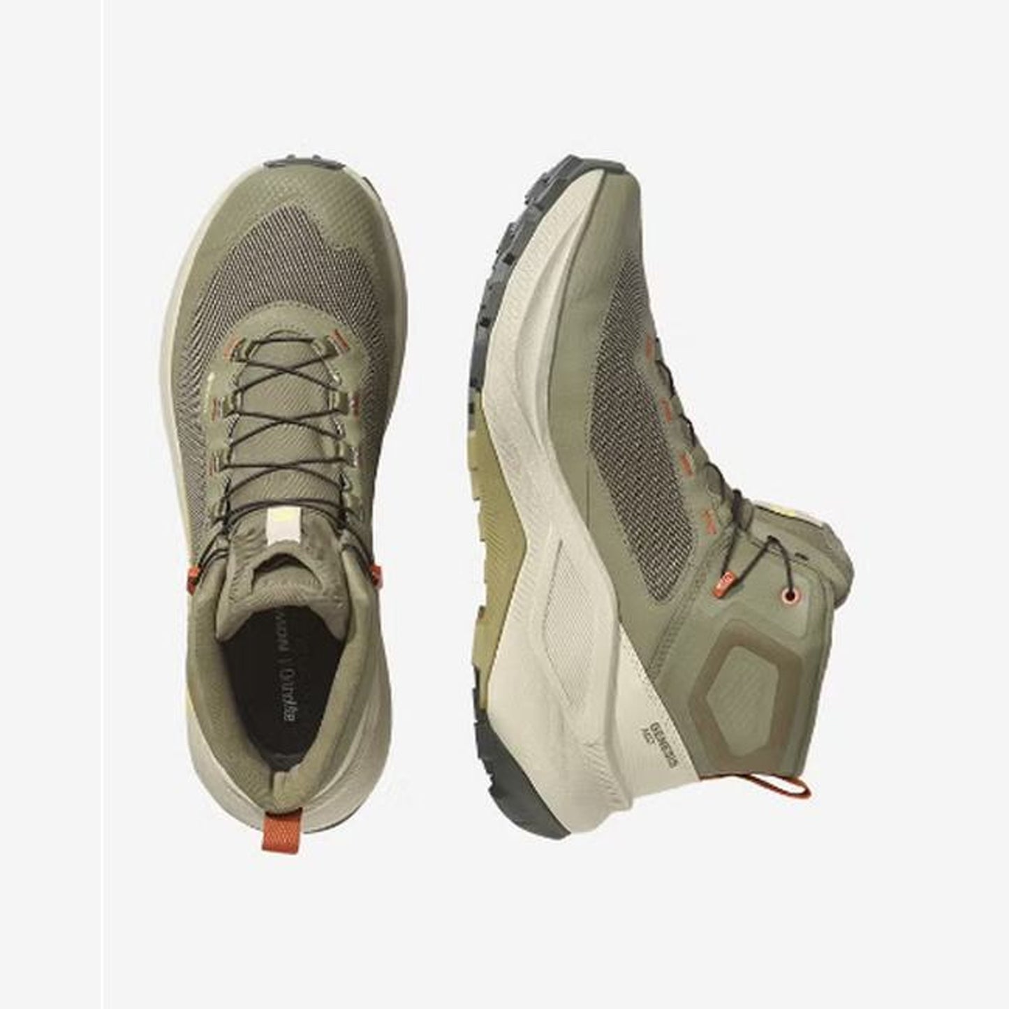 Salomon Genesis Mid GORE-TEX Men - top or pair view - Tan